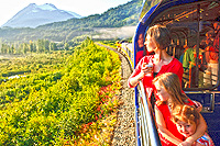 Familie (c) Glenn Aronwits / Alaska Railroad