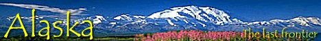Alaska Informationspool mit Reiseplaner, Reiseberichten, Tipps,
Reportagen, Forum, News, Wetter, Bilder, LiveCams, Videos, B&uuml;cher, Land und Leute, Staedtef&uuml;hrer...
